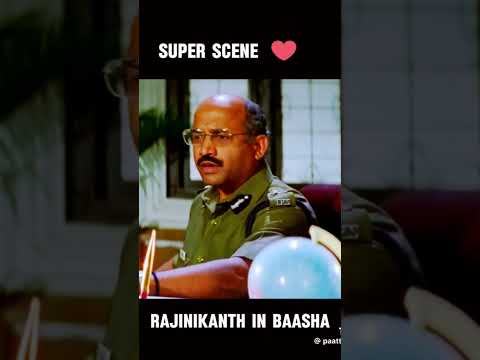 Baasha super scene #rajinikanth #baasha #ultimate #shorts