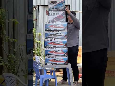 Lên sư phụ lấy chiếc cano V.I.P chạy 35km/h quá đã #longkd