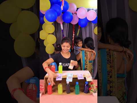 Match the colour bottle challenge ๐ฏ #game #shorts #funny #challenge