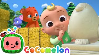 Peek-A-Boo Surprise! 🐾 Playful Baby Song | Animal Time | CoComelon Nursery Rhymes & Kids Songs