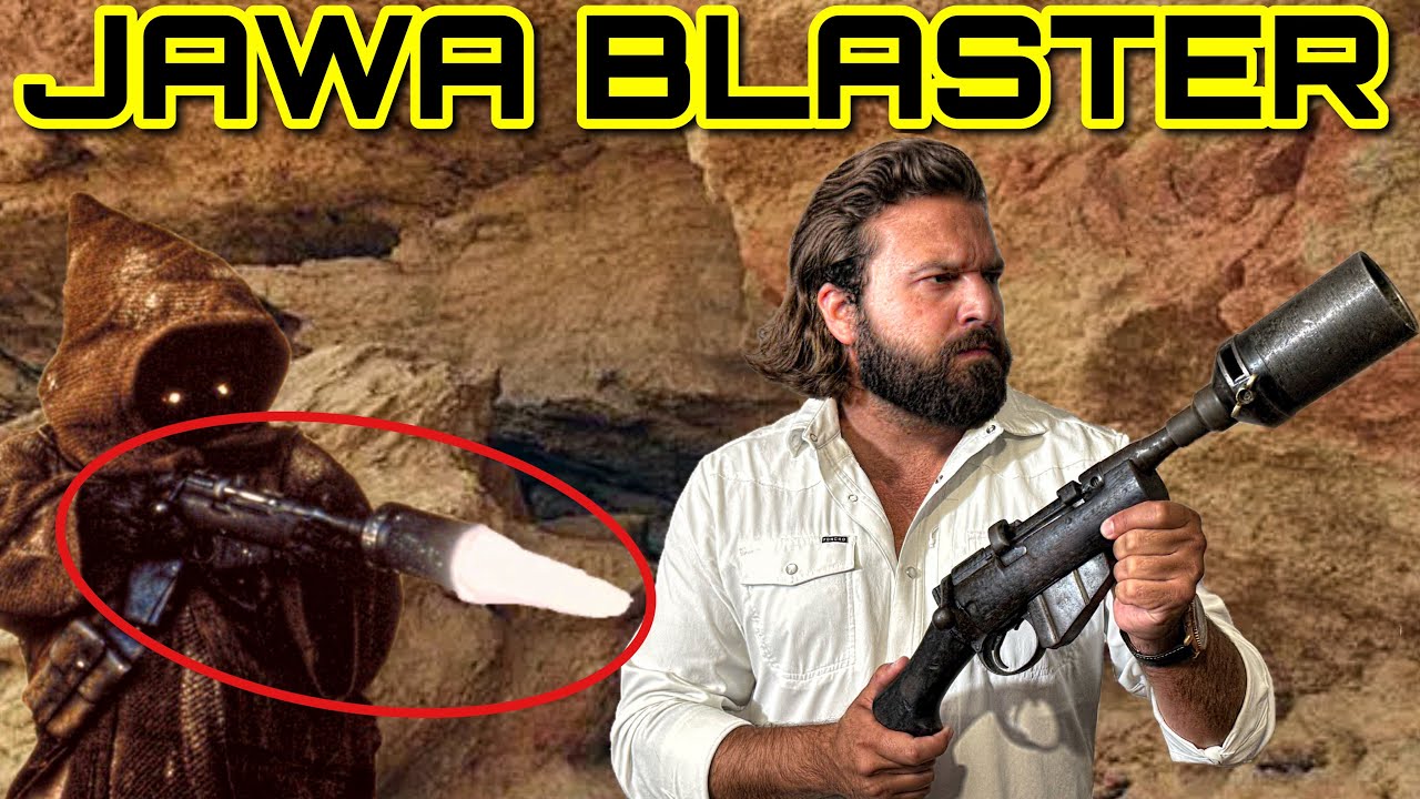 The REAL Jawa Blaster - British Grenade Launcher Pistol