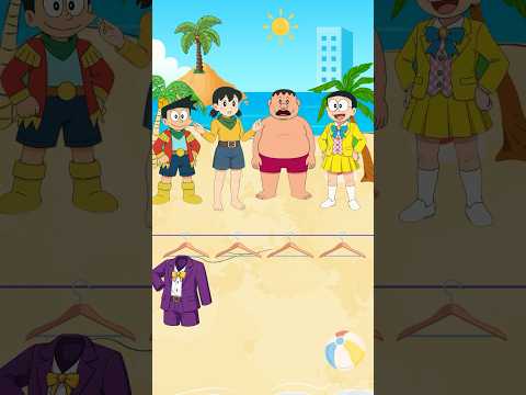 Thử thách phối đồ cho #nobita #doraemon #shizuka #chaien