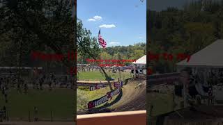 Jett Lawrence in the lead race 1 MXoN and can hear super tooter. #jettlawrence #elitomac #motocross