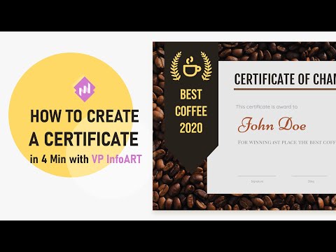 Create Certificate in 4 Minutes | Certificate Design |...