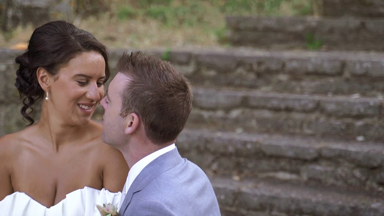 Al fresco wedding