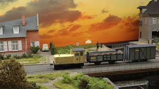 Train Diorama of the Brouwerij van Campenhout (Kampenhout) in the Belgium