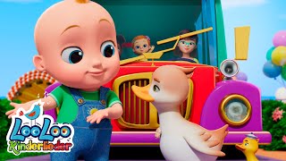 🎶Die Räder vom Bus 🚌 + Johny Johny Ja Papa + A Ram Sam Sam 🎵 | LooLoo Kinderlieder 🌈