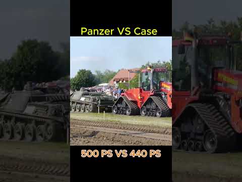 🪖Panzer VS Case🚜 Euer Favorit ⬇️#case #traktor #panzer #dorf
