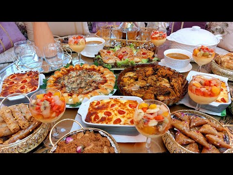 اليوم الثالث رمضان🌙كل نهار ورزقو 👌شهيوات بسيطة فالتحظير وراقية فالمنظر 🥰برعي بيهم عائلتك بدون مجهود