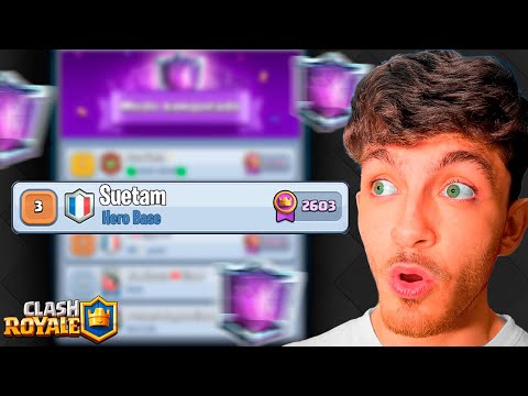 CHEGUEI NA LIGA MAIOR CAMPEÃO NO CLASH ROYALE?