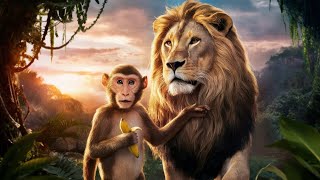 story of a lion and a monkey @JingleToons @zappytoons @SuperToons4Kids