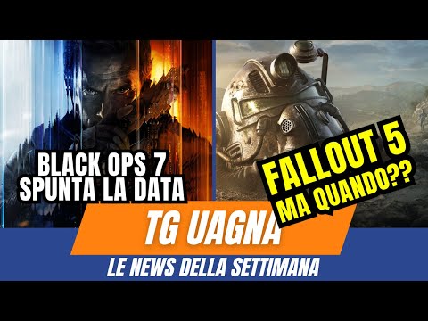 FALLOUT 5 IN SVILUPPO! Data di Black Ops 7, FC 26 e le altre news #TGU
