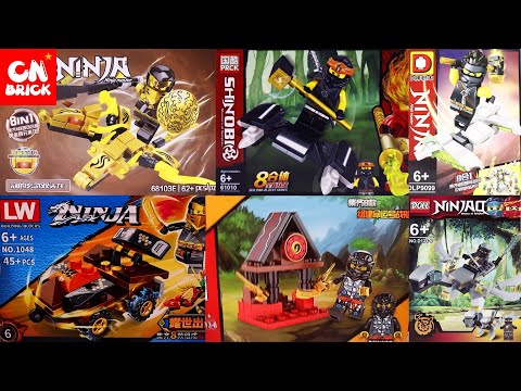 Lego Ninjago Cole Minifigure Collection Ep2 Unoffical Lego
