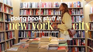a book lover's dream week in NYC 📚⭐️ book shopping, public library, reading in parks