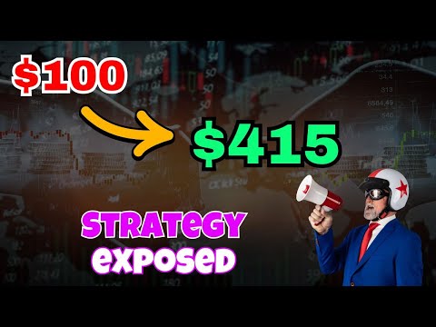 I Turned $100 into $415 in Less Than 12 Hours | Day 1: Small Account Challenge