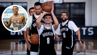 🔥  Vidéo des joueurs du Barça avec les Brooklyn Nets 🏀