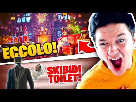 SKIN GRATIS, CAPANNO di MEZZ’INVERNO & SKIBIDI TOILET su FORTNITE 🤯