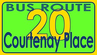 20 Bus Route: Kilbirnie to C̶o̶u̶r̶t̶e̶n̶a̶y̶ P̶l̶a̶c̶e̶  Wellington Station - see description