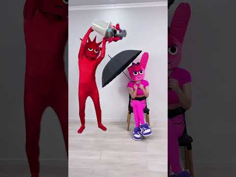 Sprunki plush rain on Pinki