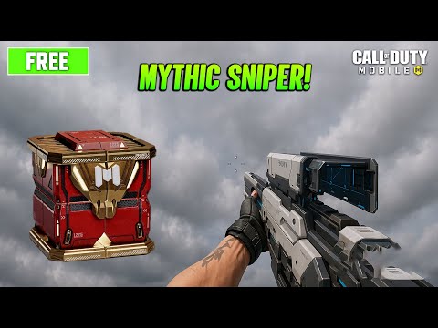 New Free Mythic Sniper in CODM - Secret Cache Crates Update COD Mobile