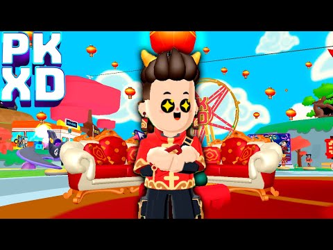 CELEBRAMOS LA ACTUALIZACION del NUEVO AÑO CHINO ESTA INCREIBLE en PK XD  - EL MUNDO DE SANTI TV⭐