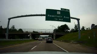 Driving From North Providence to Cranston, Rhode Island