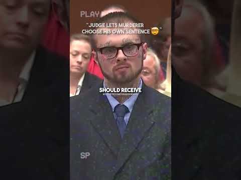 Judge Lets Connvicted Killer Choose His Own Sentence...