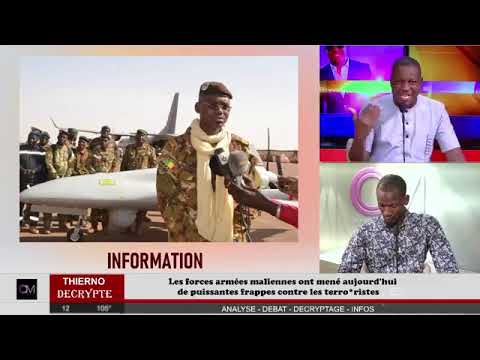 Les forces armées maliennes ont mené aujourd'hui de puissantes frappes contre les terro*ristes