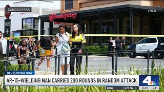 Man with high-powered rifle in Canoga Park had 200 rounds of ammunition, LAPD says