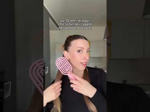 Le 12enni di oggi che si fanno i capelli VS come lo facevo io 🥲