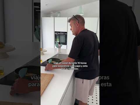 La reacción de mi papa