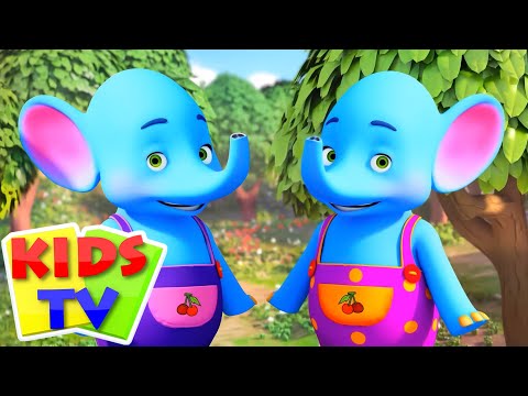 Ek Mota Hathi Elephant Cartoon Song, एक मोटा हाथी + Loo Loo Kids Funny Kids Rhymes