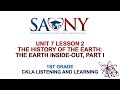 Exploring the Earth's History: Inside-Out Insights