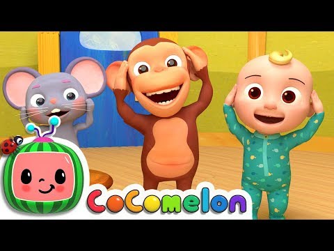 Head Shoulders Knees & Toes | CoComelon Nursery Rhymes & Kids Songs - YouTube