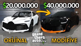 GTA 5 RP DE BUGATTI SUV MODİFİYE EDİYORUZ ! 40 MİLYON $ 'LIK SÜPER FULL MODİFİYE ARABA