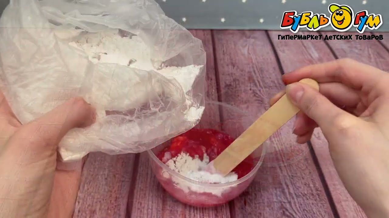Набор для творчества Мыло-лизун с ароматом печенья  - видео Набор для творчества Мыло-лизун с ароматом печенья  - видео