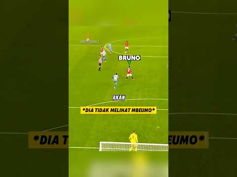 Bruno fernandes gerakan cerdik 🤯