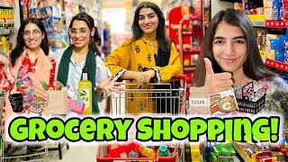 Come Get Grocery With Us🛒😍| Ghar Ka Samaan Liya🫢| Fiza Ka New Tumbler👀| PK GIRLS 