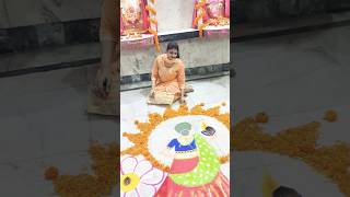 happy diwali rangoli #ytshorts
