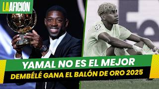 Dembélé GANA el Balón de Oro y lo dedica al PSG; así fue el triunfo que nadie esperaba.