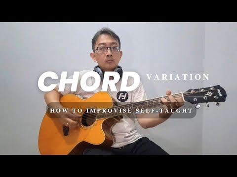 Guitar lesson, how to learn variation chord by selft-taught