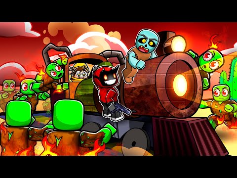 We Survived The SCORCHED EARTH In Roblox Dead Rails!