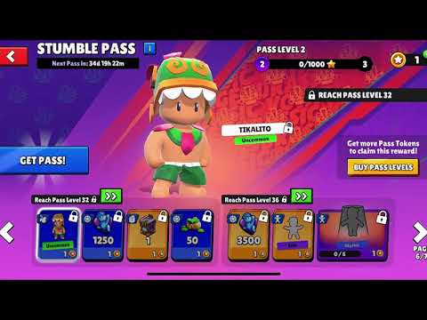 New Stumble Pass July - August Jungle Voyage Stumble Guys
