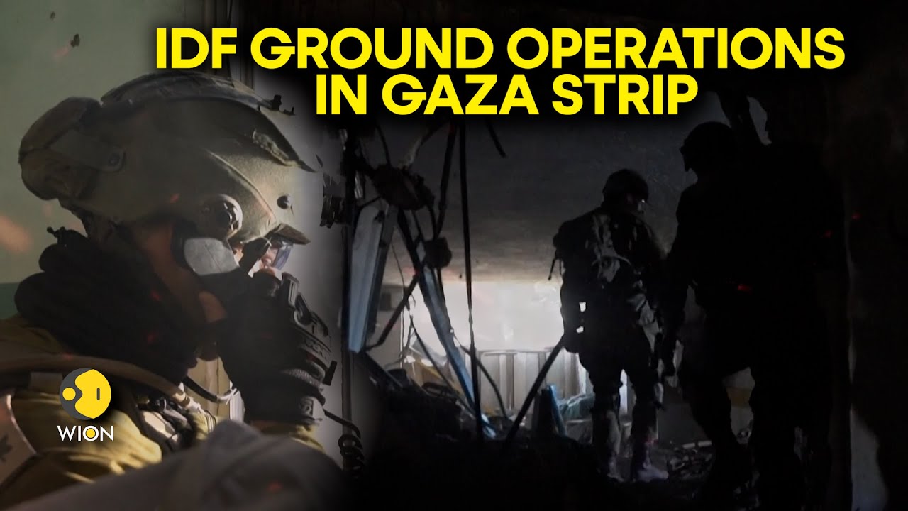 Israel-Hamas War: IDF releases video showing ground operations in the Gaza Strip