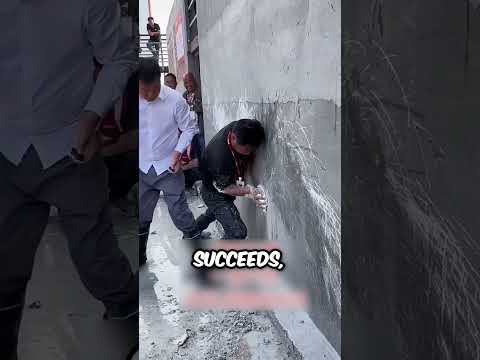 This man took on the hardest challenge in China 🫡