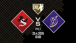 Live 🔴 Deutsche Baseball Liga: Stuttgart Reds vs. München-Haar Disciples - Spiel 2