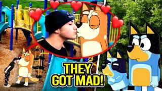 GOING ON A DATE WITH CHILLI HEELER IN REAL LIFE!! (THEY GOT MAD)