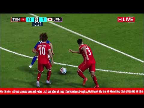 Tunisia vs Nhật Bản 11h00 ngày 21/6 (Bảng F World Cup 2026)|Simulation Video Game