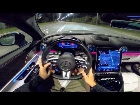 NEW Mercedes-AMG SL 63: This $149,000 Roadster is BONKERS! Night Drive V8 Sound