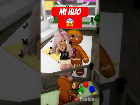 MI NOVIA TUVO UN HIJO GALLETITA 🤣 #roblox #brookhaven #robloxbrookhaven